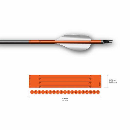 Socx Wrap for Easton X10 - Solid Fluor