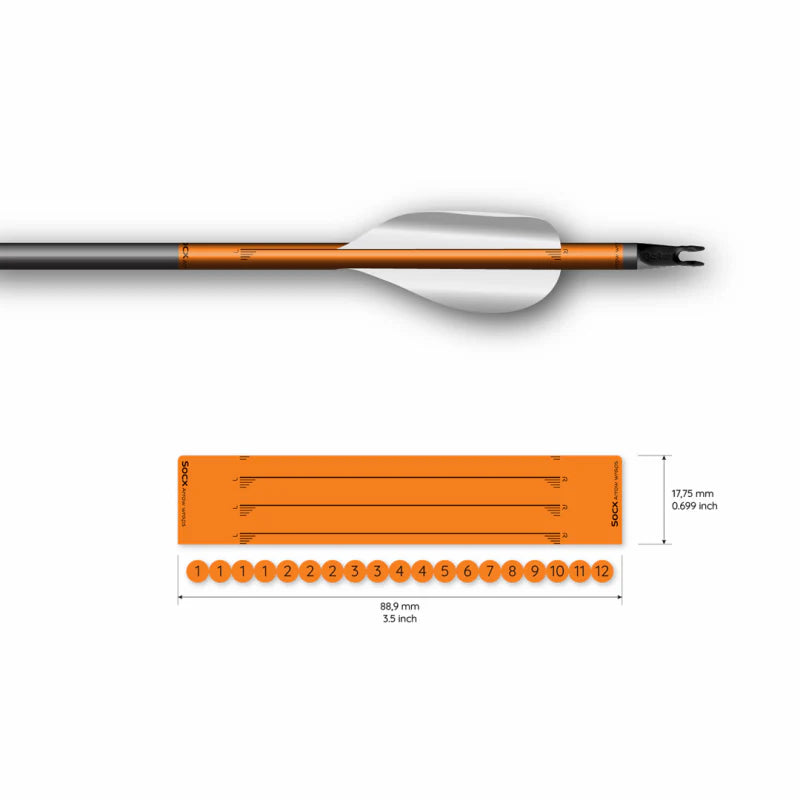 Socx Wrap for Easton ACE - Solid Fluor