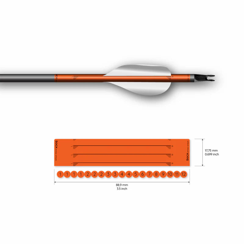 Socx Wrap for Easton ACE - Solid Fluor