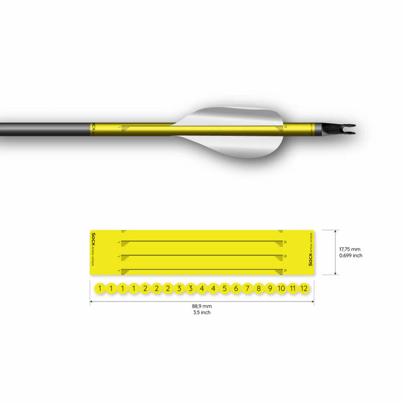 Socx Wrap for Easton ACE - Solid Fluor