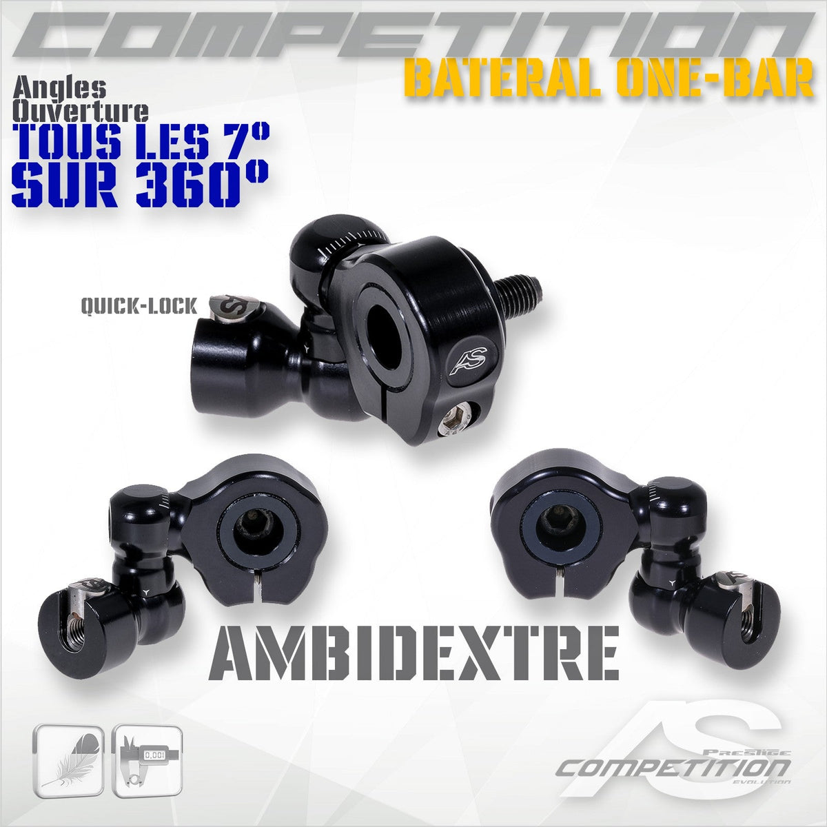 Arc Systeme Competition One Bar (Bottom Side Mount)