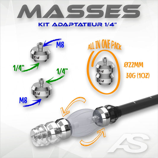 Arc Systeme Pulse KIT ADAPTER 1/4in  60