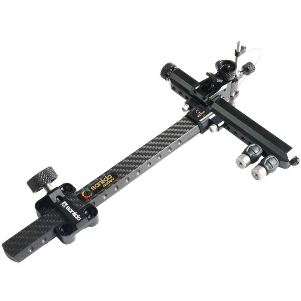 Sanlida Miracle 10 II Recurve Sight 9in RH Black