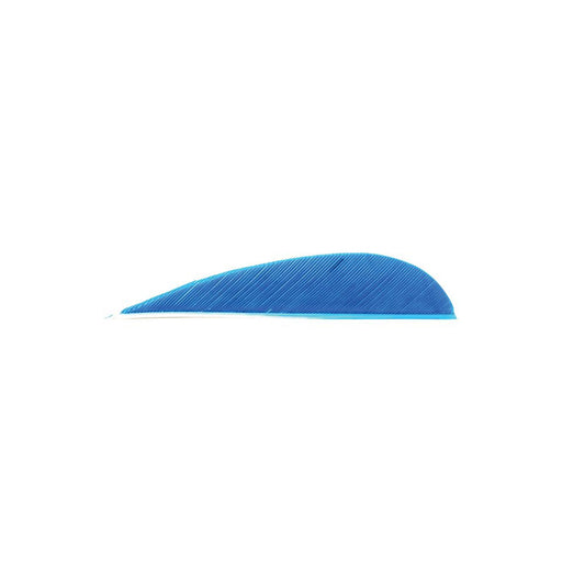 Trueflight Feathers 2 1/2in Parabolic (pk/50)