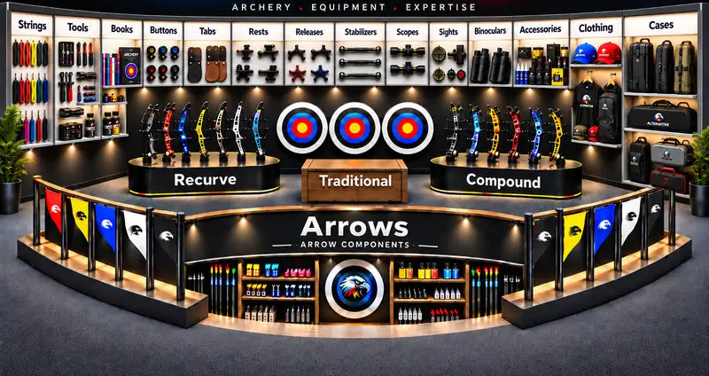 Alternative Archery shop floor (Glyn preview)